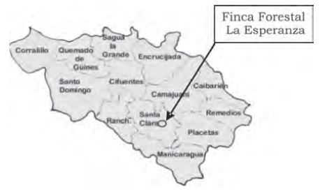 Localización del área de estudio.